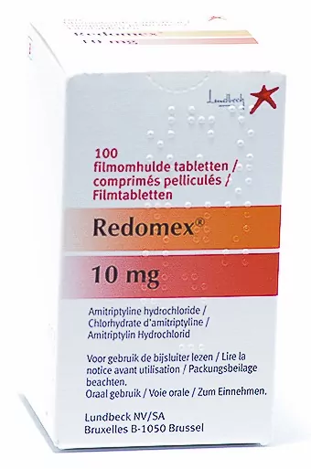 redomex 10mg antidépresseur décontractant musculaire