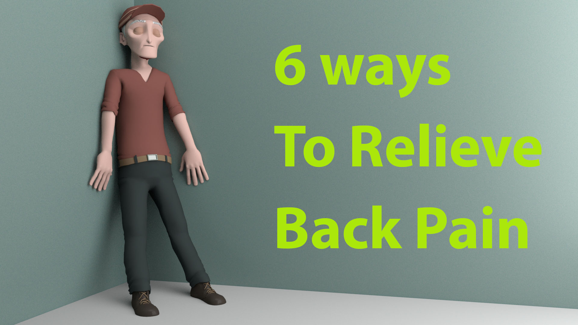 6 ways to relieve back pain