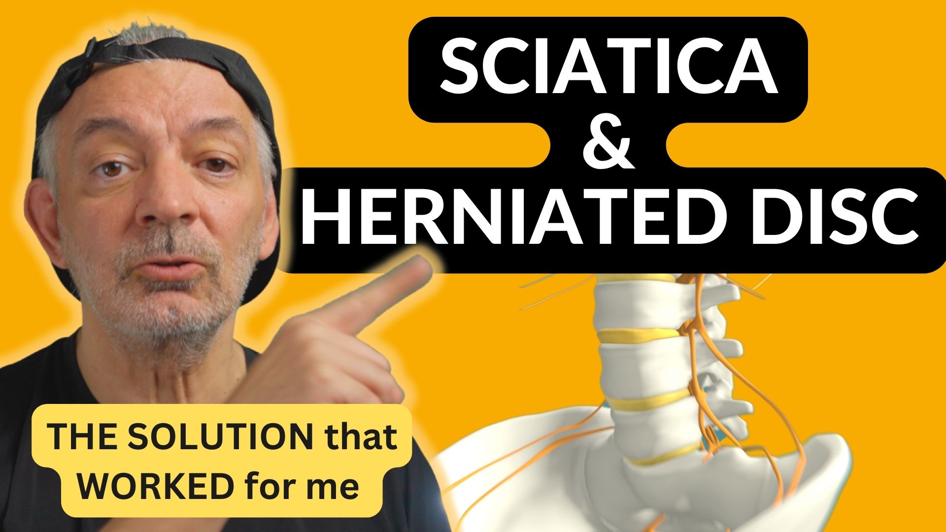 sciatica herniated disc: the solution that worked for me