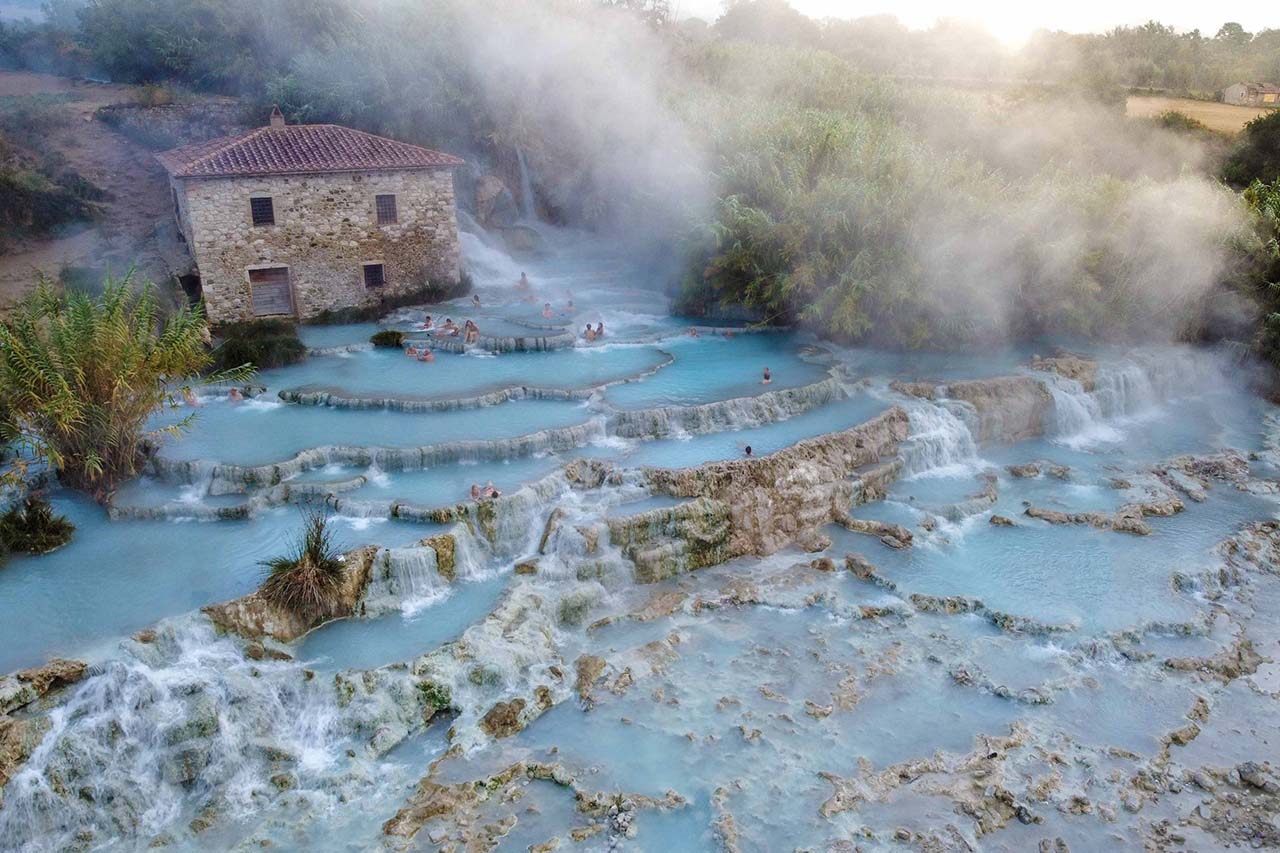 cascades de Saturnia Toscane
