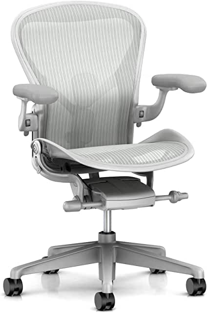 Herman Miller Aeron Ergonomic Chair - Size B Mineral