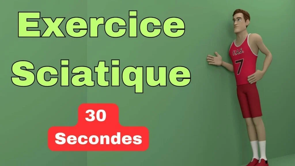 exercice sciatique 30 secondes